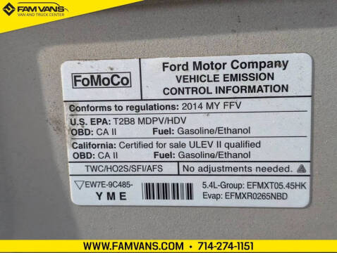2014 Ford E-Series