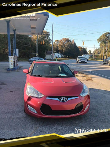 2013 Hyundai Veloster for sale at Carolinas Regional Finance in Henderson NC