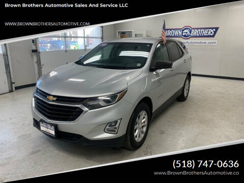 2019 Chevrolet Equinox for sale at Brown Brothers Automotive Sales And Service LLC in Hudson Falls NY