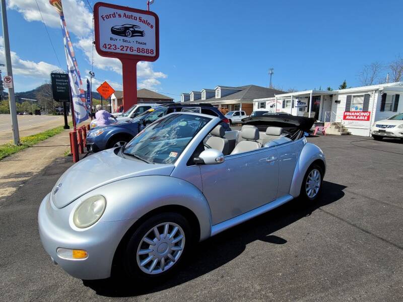 2005 Volkswagen New Beetle Convertible for sale at Ford's Auto Sales in Kingsport TN