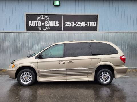 2002 Chrysler Town and Country for sale at Austin's Auto Sales in Edgewood WA