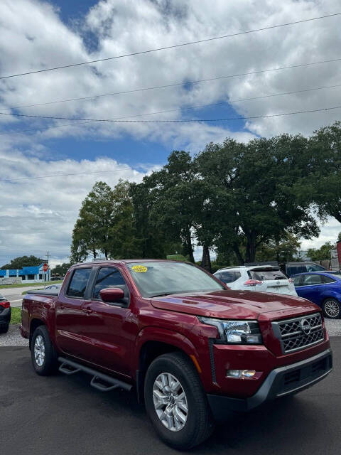 2022 Nissan Frontier for sale at PLANTATION MOTORS in Tampa, FL