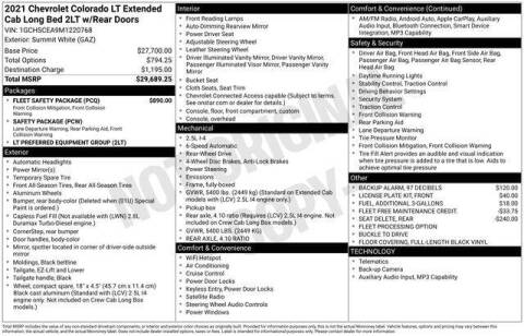 2021 Chevrolet Colorado LT