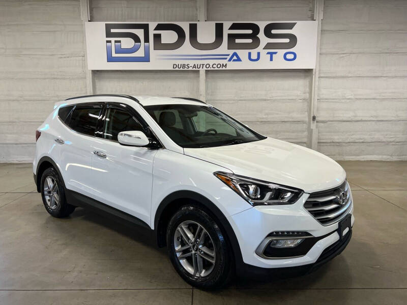 2018 Hyundai Santa Fe Sport for sale at DUBS AUTO LLC in Clearfield UT