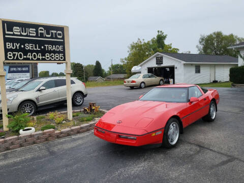 1989 Chevrolet Corvette for sale at Lewis Auto in Mountain Home AR