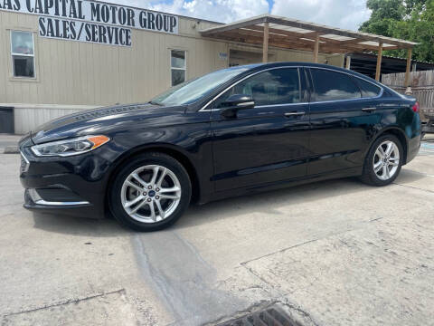 2018 Ford Fusion for sale at Texas Capital Motor Group in Humble TX