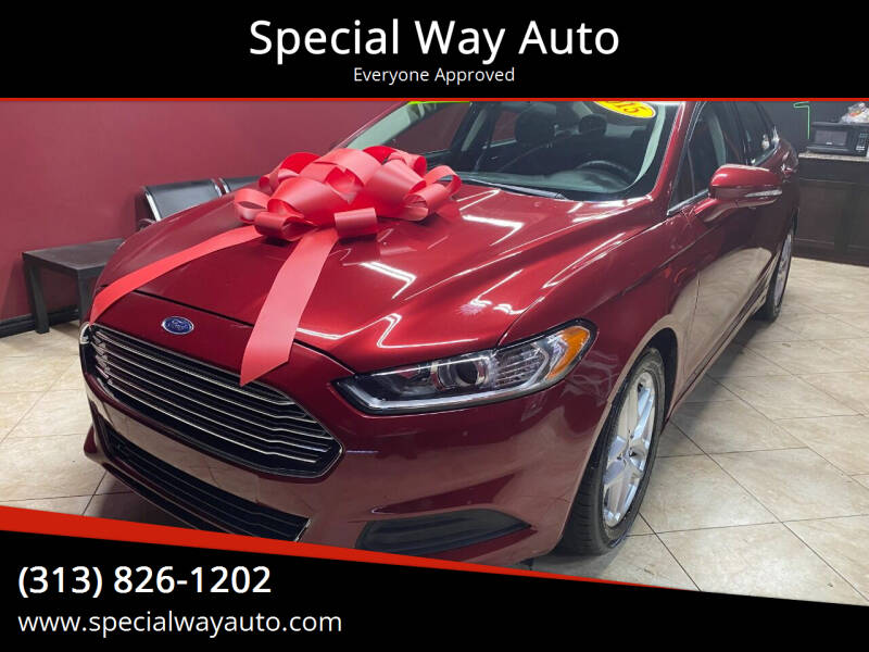 2015 Ford Fusion for sale at Special Way Auto in Hamtramck MI