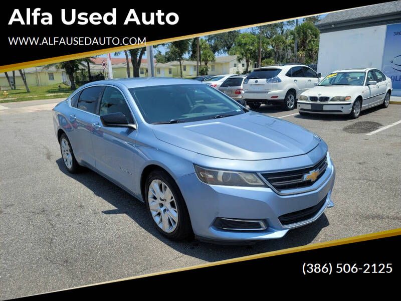 2014 Chevrolet Impala for sale at Alfa Used Auto in Holly Hill FL