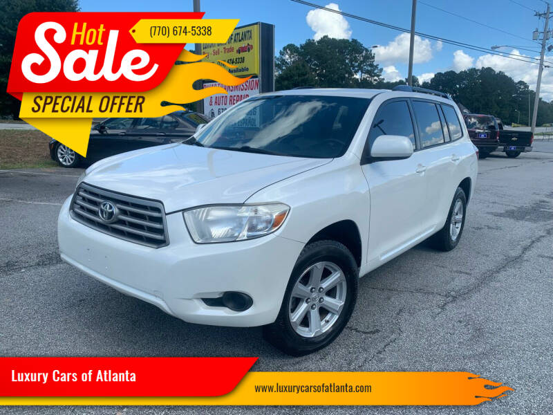 2010 Toyota Highlander for sale at Luxury Cars of Atlanta in Snellville GA