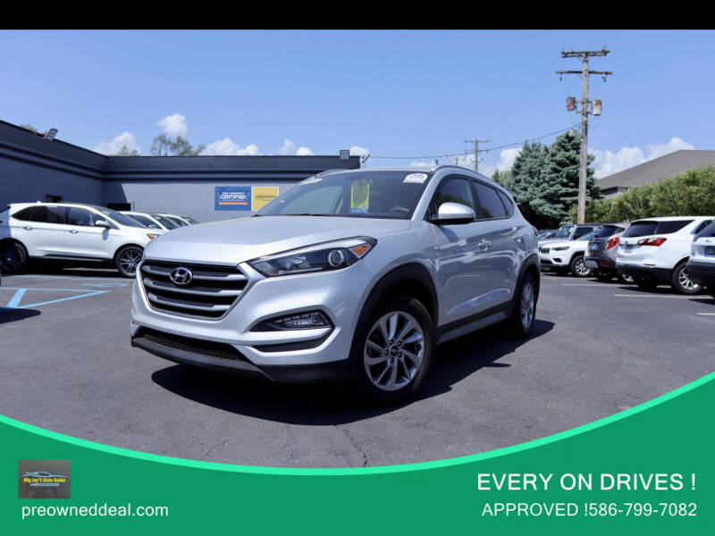 2018 Hyundai Tucson for sale at BIG JAY'S AUTO SALES in Shelby Township MI
