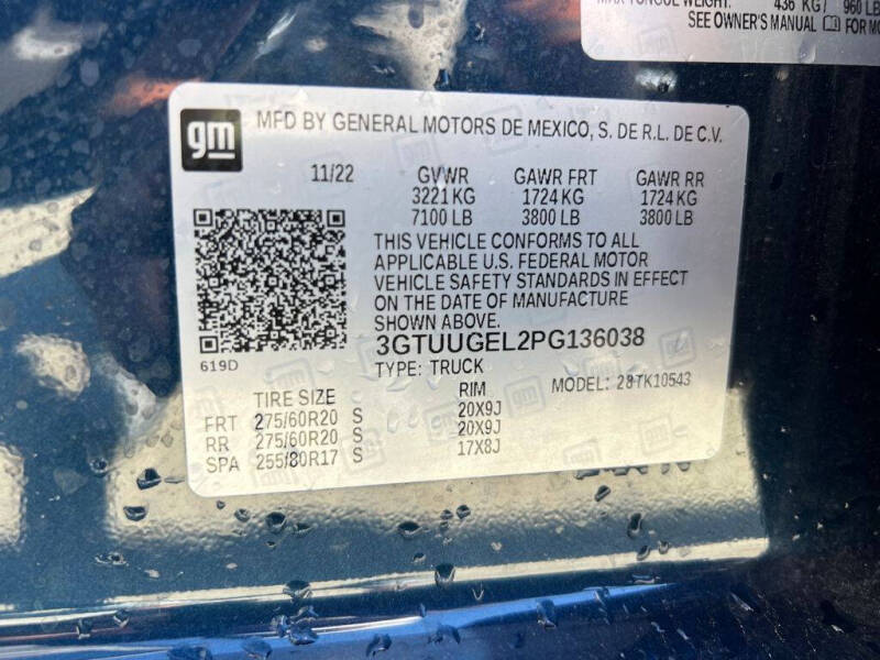 2023 GMC Sierra 1500