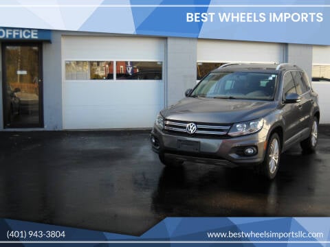 2014 Volkswagen Tiguan for sale at Best Wheels Imports in Johnston RI