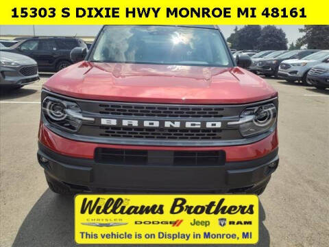 2021 Ford Bronco Sport for sale at Williams Brothers Pre-Owned Monroe in Monroe MI