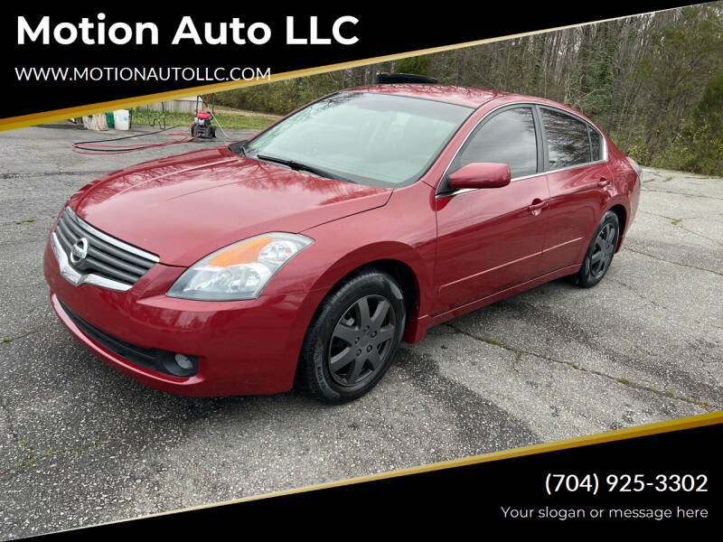 2008 Nissan Altima for sale at Motion Auto LLC in Kannapolis NC