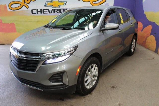 Used 2023 Chevrolet Equinox LT with VIN 3GNAXUEG3PL220265 for sale in Grand Ledge, MI