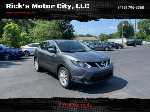 2018 Nissan Rogue Sport for sale at Rick's Motor City, LLC in Springfield MA