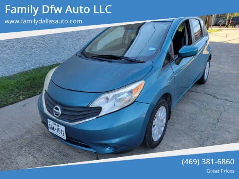 2016 Nissan Versa Note for sale at Family Dfw Auto LLC in Dallas TX