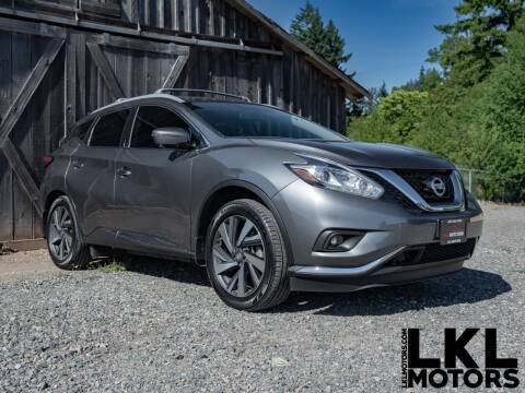 2016 Nissan Murano for sale at LKL Motors in Puyallup WA