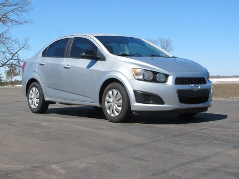 2015 Chevrolet Sonic for sale at CAT CREEK AUTO in Menahga MN