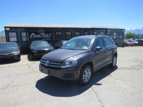 2016 Volkswagen Tiguan for sale at Central Auto in South Salt Lake UT