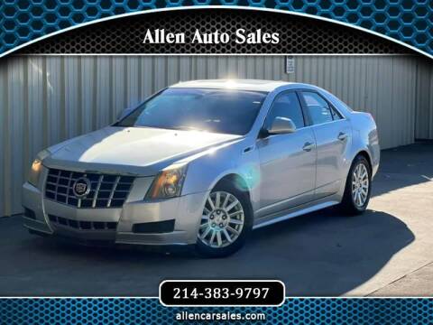 2013 Cadillac CTS for sale at Allen Auto Sales in Dallas TX