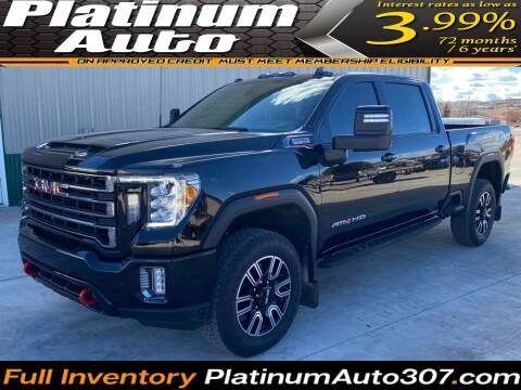2022 GMC Sierra 3500HD for sale at Platinum Auto in Gillette WY