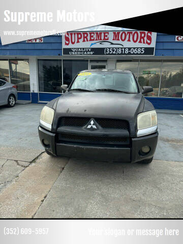 2008 Mitsubishi Raider for sale at Supreme Motors in Leesburg FL