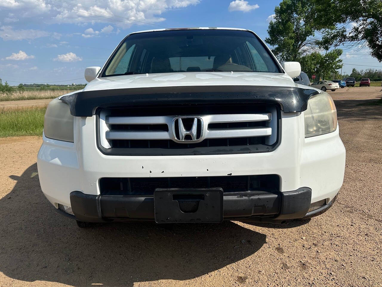White 2007 Honda Pilot EX-L EX-L 4dr SUV 4WD 2