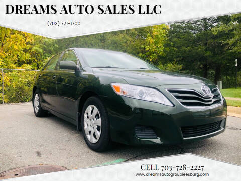 2010 Toyota Camry for sale at Dreams Auto Sales LLC in Leesburg VA