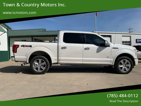2015 Ford F-150 for sale at Town & Country Motors Inc. in Meriden KS