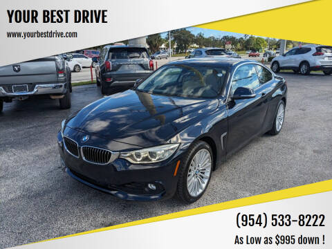 2015 BMW 4 Series for sale at YOUR BEST DRIVE in Oakland Park FL