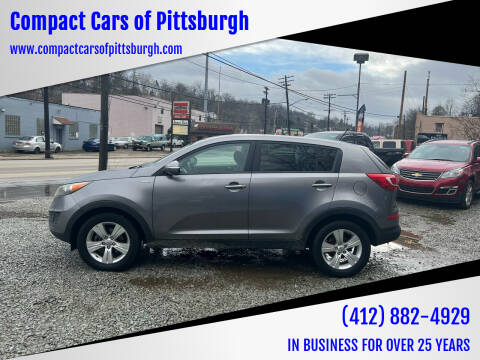 2012 Kia Sportage for sale at Compact Cars of Pittsburgh in Pittsburgh PA