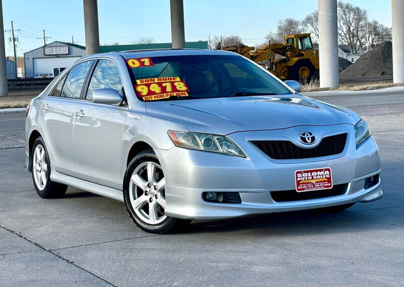 2007 Toyota Camry for sale at SOLOMA AUTO SALES in Grand Island NE