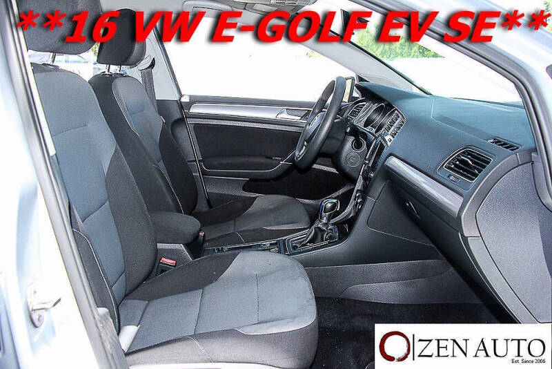 2016 Volkswagen e-Golf SE