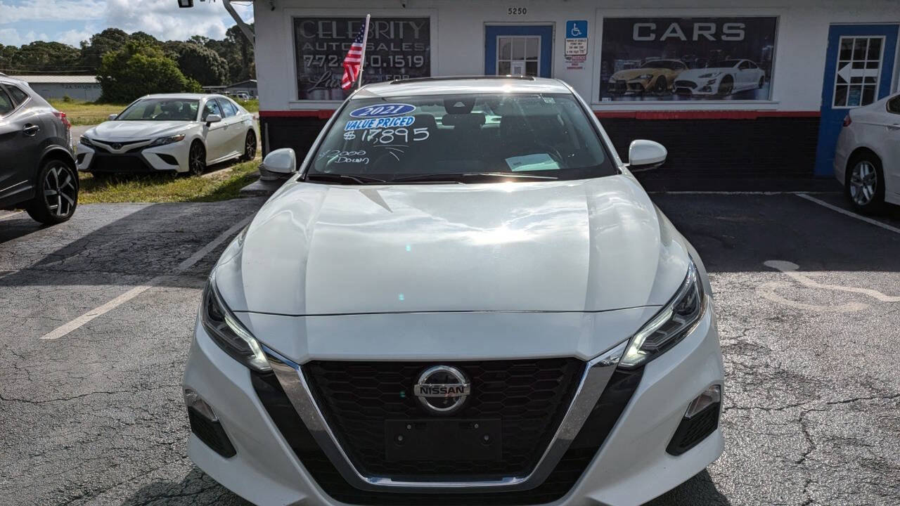 2021 Nissan Altima for sale at Celebrity Auto Sales in Fort Pierce, FL