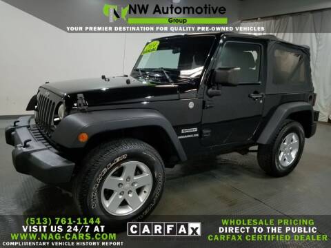 2014 Jeep Wrangler for sale at NW Automotive Group in Cincinnati OH