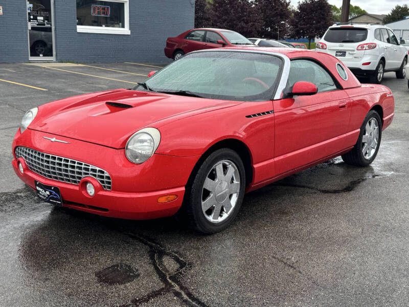 Used 2002 Ford Thunderbird Deluxe with VIN 1FAHP60A02Y104055 for sale in Green Bay, WI