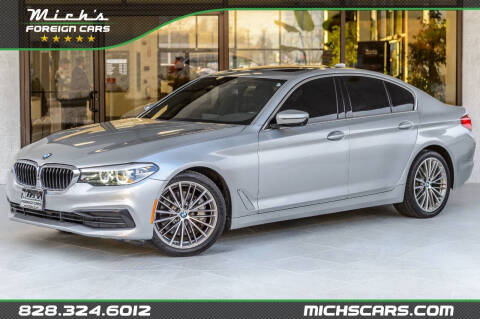 2019 BMW 5 Series for sale at Mich's Foreign Cars in Hickory NC