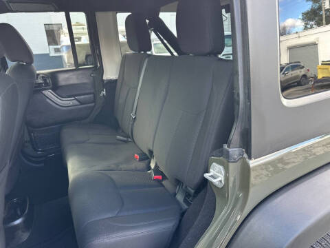 2016 Jeep Wrangler Unlimited Sport