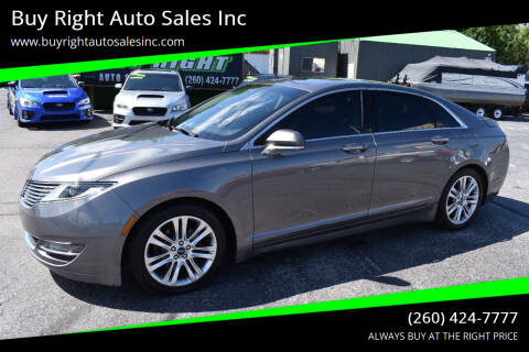 2014 Lincoln MKZ for sale at Buy Right Auto Sales Inc in Fort Wayne IN