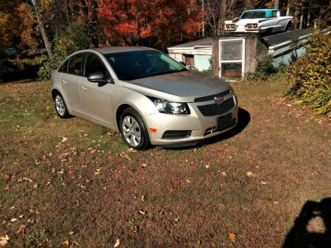 2014 Chevrolet Cruze for sale at Jack Mansur's Auto LLC in Pelham NH