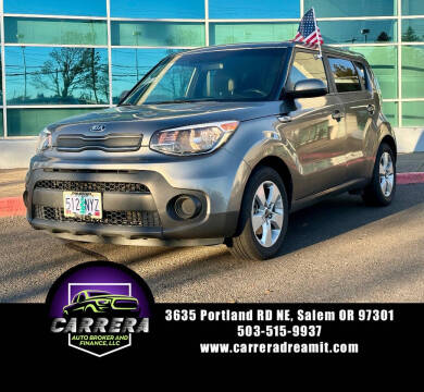 2019 Kia Soul for sale at Carrera Auto Broker & Finance LLC in Salem OR