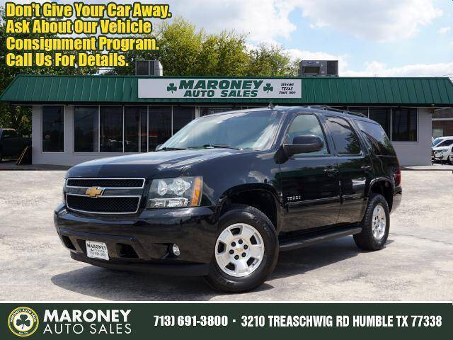 2014 Chevrolet Tahoe for sale at Maroney Auto Sales in Humble TX