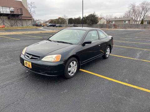 2002 Honda Civic for sale at 5K Autos LLC in Roselle IL