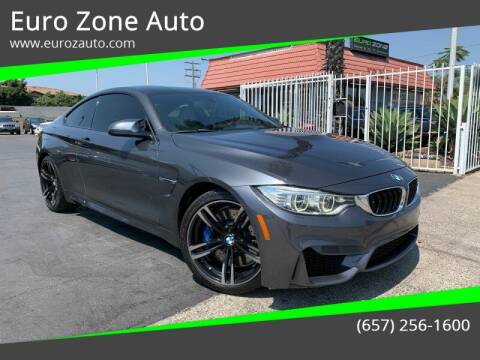 2015 BMW M4 for sale at Euro Zone Auto in Stanton CA