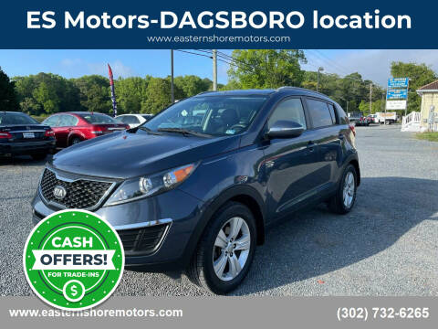 2013 Kia Sportage for sale at ES Motors-DAGSBORO location in Dagsboro DE