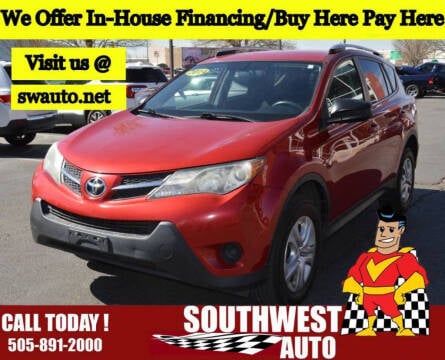 2014 Toyota RAV4 for sale at SOUTHWEST AUTO in Albuquerque NM