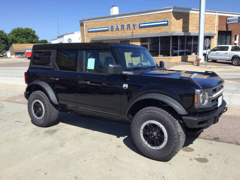 2024 Ford Bronco for sale at BARRY MOTOR COMPANY in Danbury IA