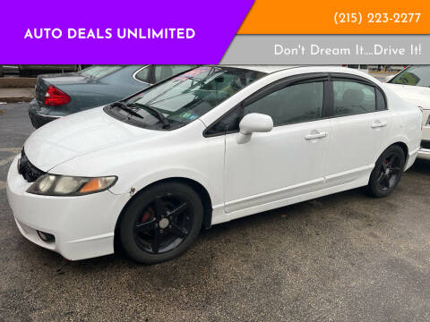 2011 Honda Civic for sale at AUTO DEALS UNLIMITED in Philadelphia PA