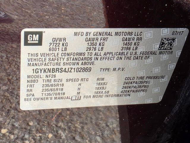 2018 Cadillac XT5
